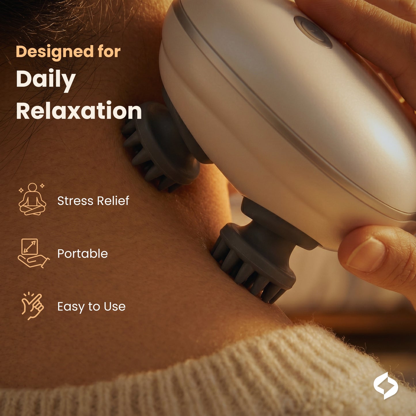 Stress Relief Head & Scalp Massager
